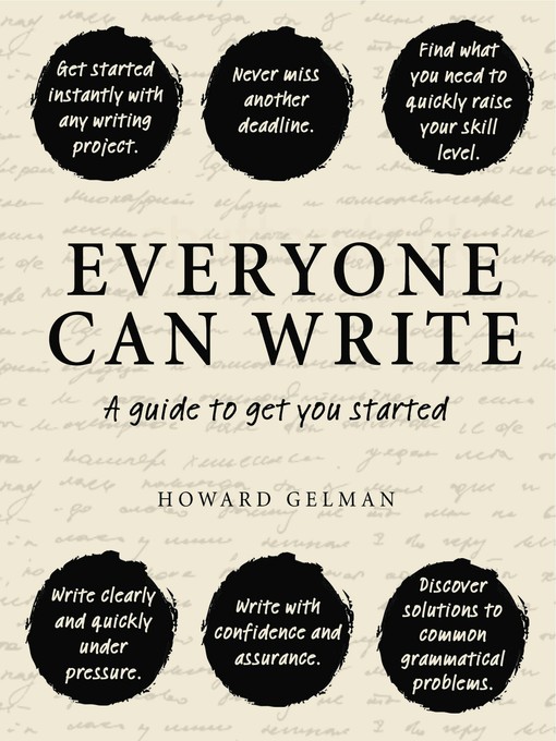 Title details for Everyone Can Write by Howard Gelman - Available